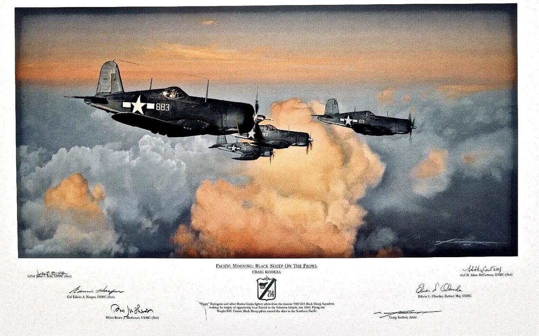 Blacksheep on the Prowl 24x12 Limited Edition Lithographic